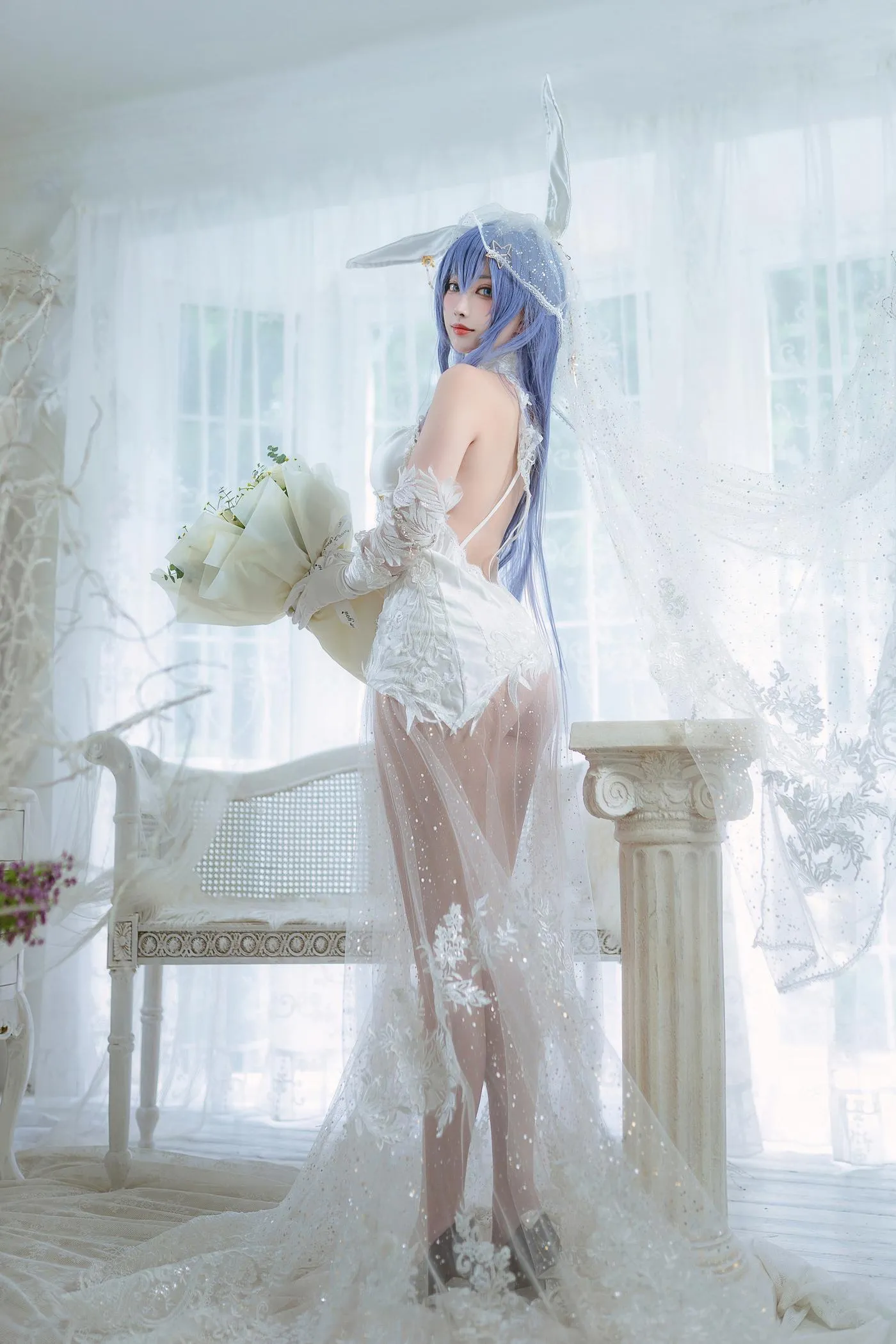 宫本桜 – NO.04 花园花嫁 [27P]插图1